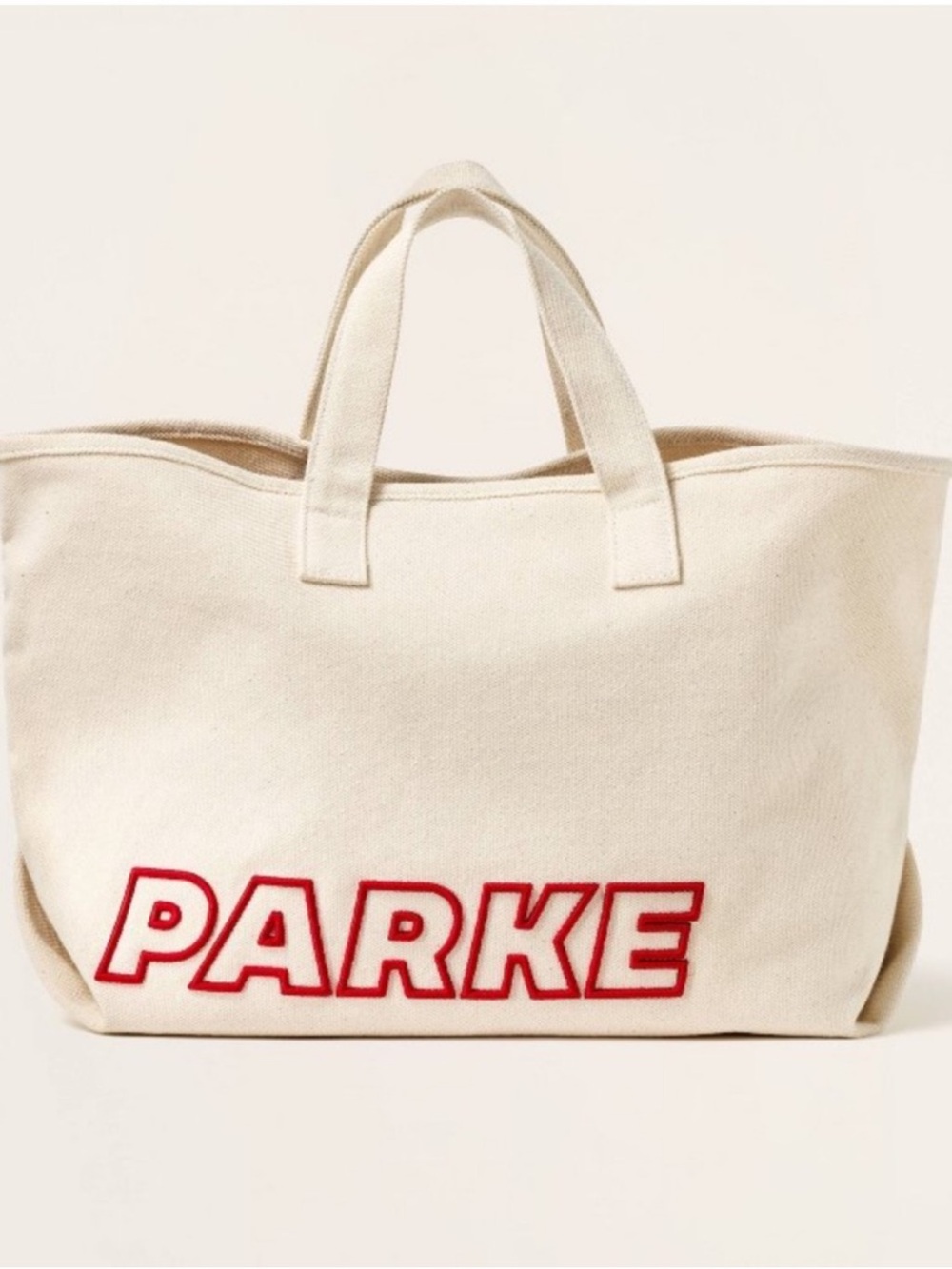 Regular / Large Canvas Tote Bag - Parke x Target Natural